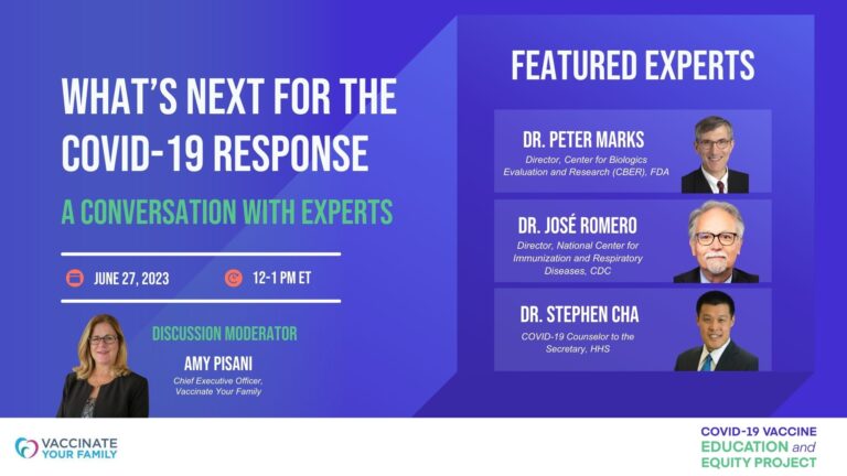 What’s Next for the COVID-19 Response: A Conversation With Experts