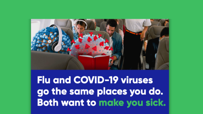 Posters: Stay Updated on COVID-19 and Flu Vaccines