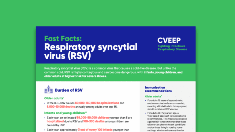 Fast Facts: Respiratory Syncytial Virus (RSV)
