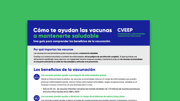Cómo te ayudan las vacunas a mantenerte saludable