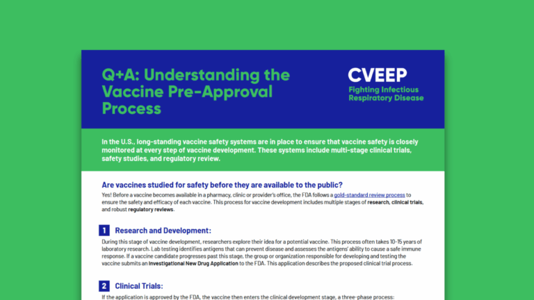 Q+A: Understanding the Vaccine Pre-Approval Process