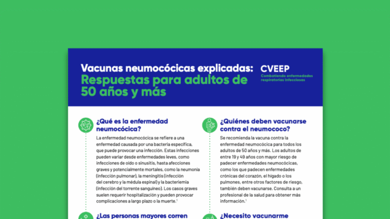 Vacunas neumocócicas explicadas: respuestas para adultos de 50 años y más