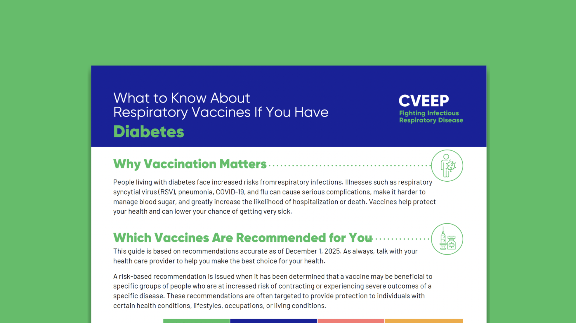What to Know About Respiratory Vaccines If You Have Diabetes
