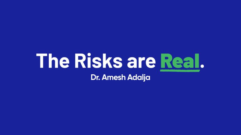 The Risks are Real: Dr. Amesh Adalja